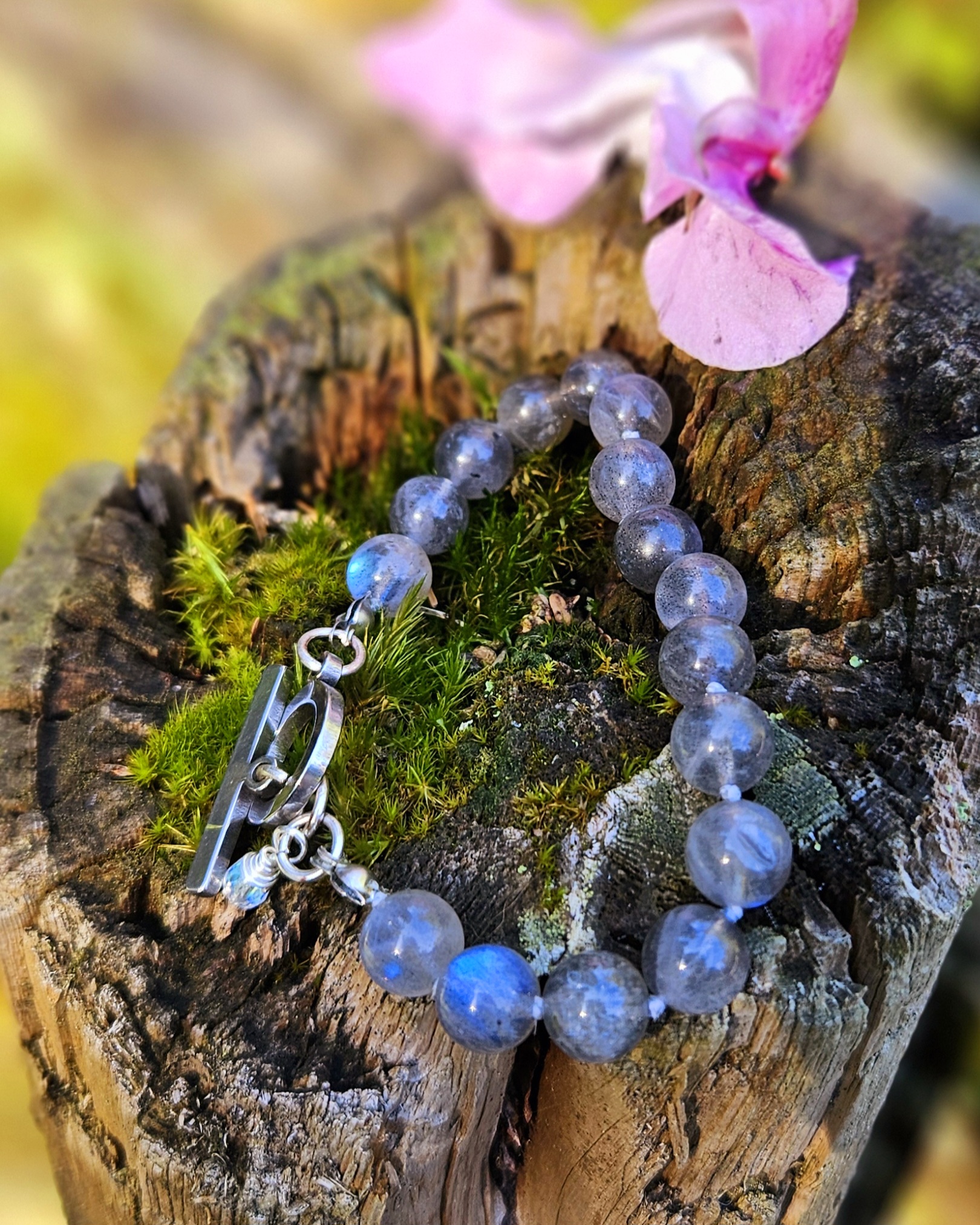 Labradorite bracelet